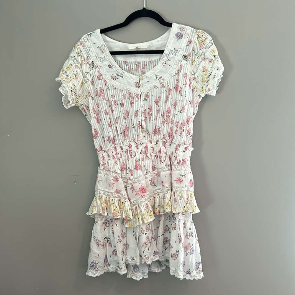 LoveShackFancy floral dress